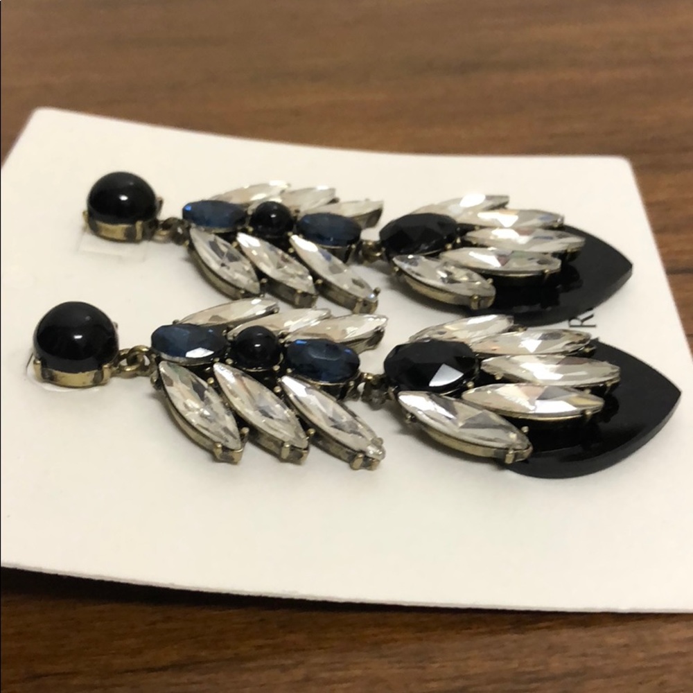 Jeweled Statement Earrings - Picture 2 of 6